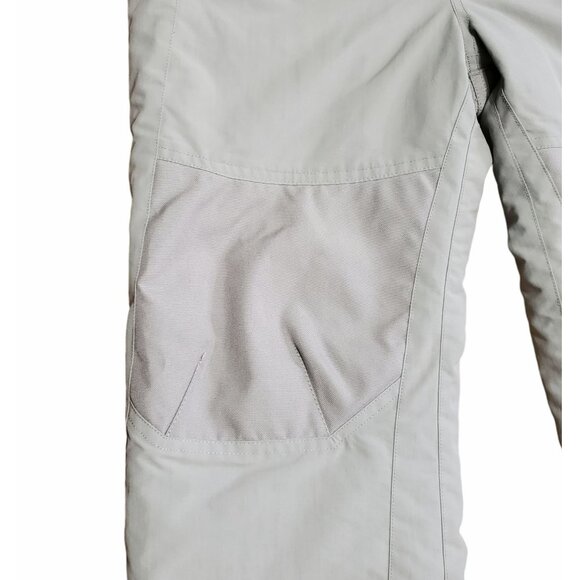 LL Bean Snow Pants Kids 8 Thinsulate Cold Buster Gaiters Gray Snowboarding Ski - Picture 6 of 16